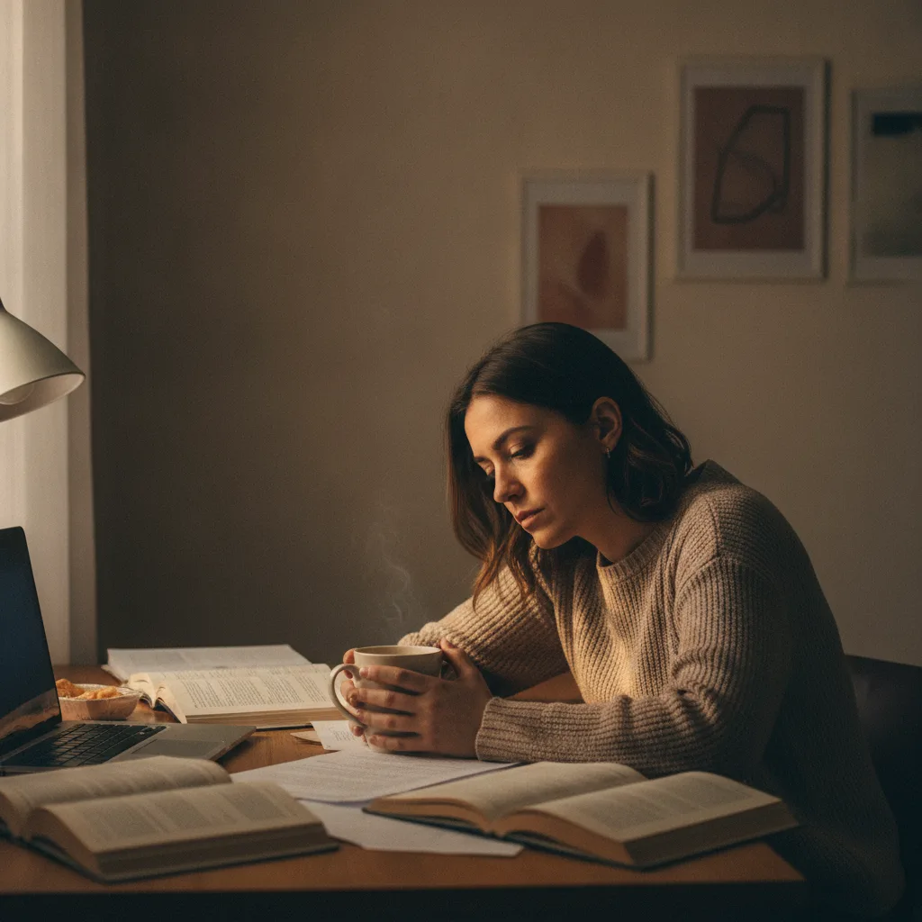 Woman looking fatigued and dull before OvaGlow